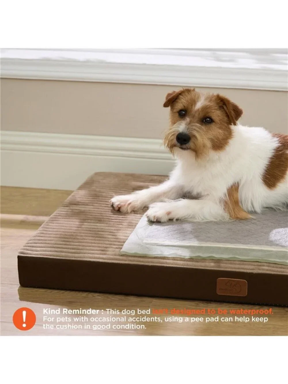 Comfy Fleece Dog Beds Large Sized Dog Orthopedic Pet Beds CRATE(35